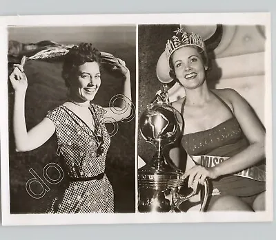 Beauty Queens Of SOUTH CAROLINA Mary Griffin Miriam Stevenson 1956 Press Photo • $40