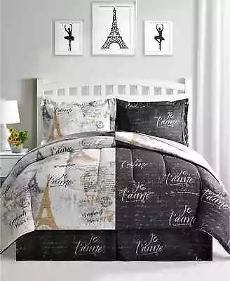 Fairfield Square Collection Paris Gold 8-Pc. Reversible Comforter Sets • $69.90