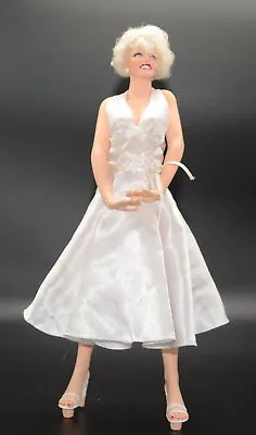 Marilyn Monroe Doll The Seven Year Itch Fixed Position 13” Tall C-8B • £33.31