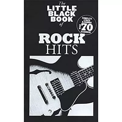 The Little Black Book Of Rock Hits Lc By Various Paperback Book The Cheap Fast • £4.99