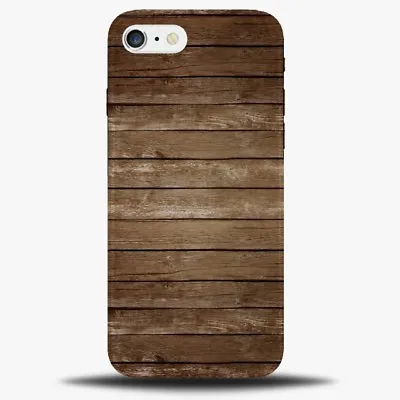 £11.99 • Buy Wood Design Phone Case Cover | Wooden Print Brown Dark Style Finish Novelty C359