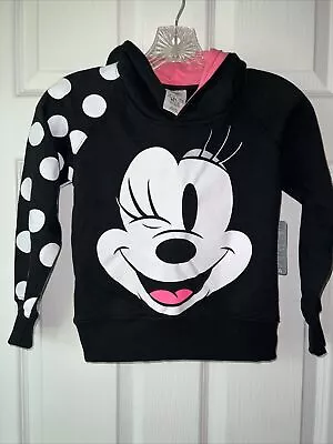 Disney Girls  Hoodie Pullover Minnie Mouse - Size 5/6 • $37