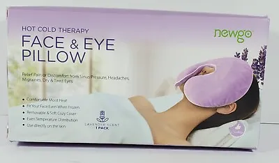 $14.99 • Buy Newgo Hot Cold Therapy Face & Eye Pillow