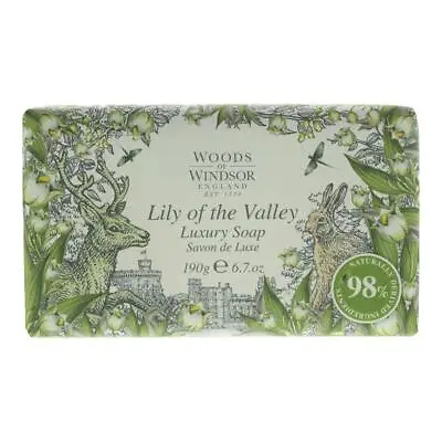 £9.95 • Buy Woods Of Windsor Lily Of The Valley Luxury Soap 190g