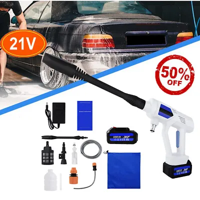 Electric Cordless High Pressure Car Washer Gun Cleaner Fit For Makita Battery • $49.40