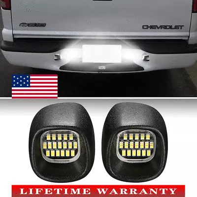 LED License Plate Light Lamp For Chevrolet Blazer S10 Pickup Fleetside Bed 98-05 • $14.23