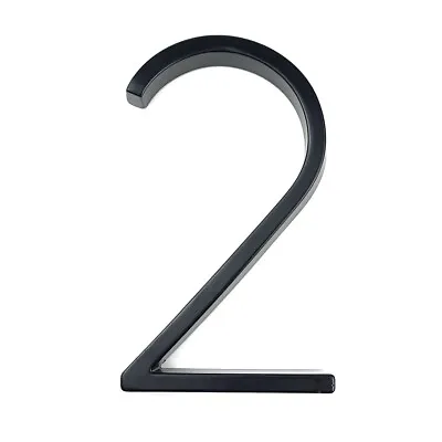 5in Floating House Number Outdoor Door Address Sign Plate Metal House Numbers • $8.78