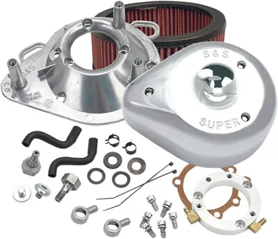 S&S Teardrop Air Cleaner Kit Chrome #170-0303B Harley Davidson • $287.96