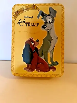 Disney 50th Anniversary Lady And Tramp Watch In Collector's Tin • $30