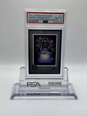 2021 Topps Star Wars Lucasfilm 50th Anniversary Empire Strikes Back #13 PSA 10 • $49.90