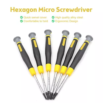 Magnetic Screwdriver Set Precision Repair Tools Screw Driver Head Mini Bits Kit • $7.79