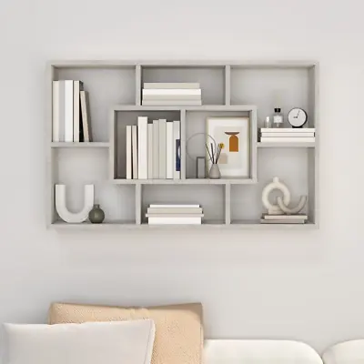£46.19 • Buy Floating Wall Display Shelf - Living Room Hall  - Various Colours - 85x16x52.5cm