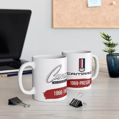 Camaro Historical Logo Mug Camaro Emblem Cup Vintage Camaro Signs Mug Camaro Mug • $17.95