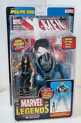 Marvel Legends Apocalypse Series: X-23 (Black Costume) 6” Figure Toy Biz New • $39.99