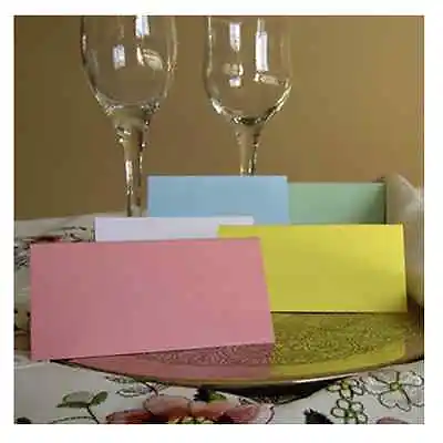 £1.88 • Buy Wedding Party Meal Table Place Setting Name Cards Birthday Anniversary Blank