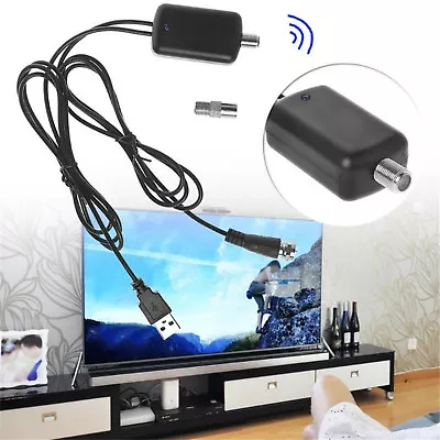 HDTV Antenna Amplifier Signal Booster Cable Digital TV USB Power Aerials Kit • $6.14