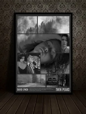 TWIN PEAKS --- Polish Poster DAVID LYNCH Movie Mulholland Print Drive • $62