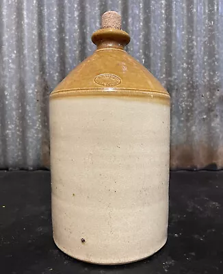 W.C. BENNETT MAGILL POTTERY Early Australian Glazed 1 Gallon Ceramic Demijohn • $49