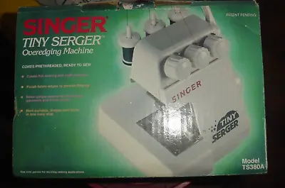 Singer Tiny Serger  Overedging Machine - (TS380A) • $79.99