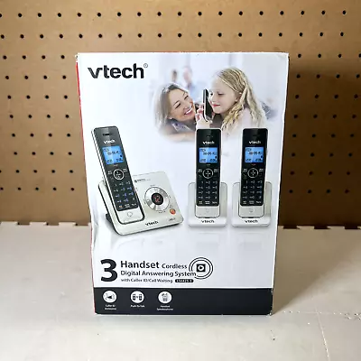 VTech LS6425-3 DECT 6.0 3-Handset Answering System With Caller ID/Call Waiting • $57