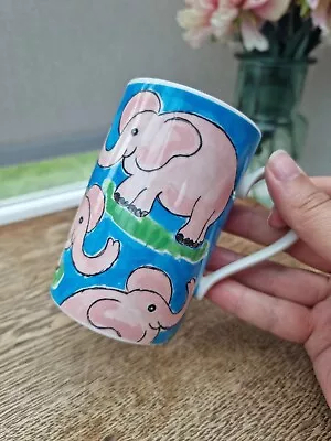 Dunoon Jungle Fun Stoneware Elephant Mug - Jane Brookshaw - 4  • £6