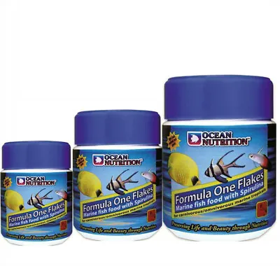 Ocean Nutrition Formula One Quality Marine Flakes  Various Sizes • £19.78