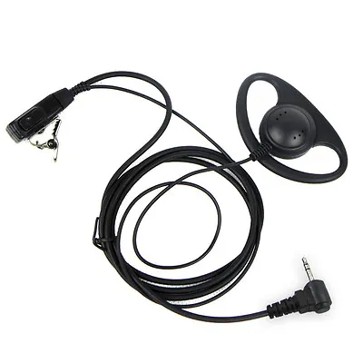 Security Police Headset Earpiece Mic PTT For Motorola Talkabout Radio 1 Pin • $4.37