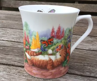 Royal Heritage By Queens Fine Bone China Mug Ginger Cat Butterfly  • £8