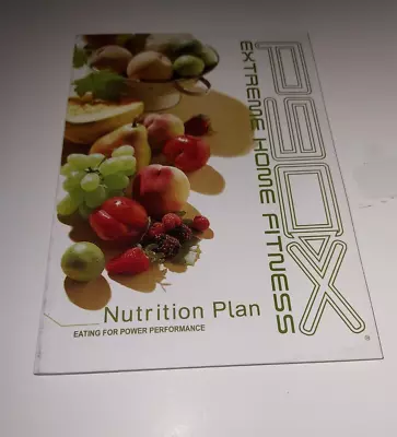 P90X Beachbody Extreme Home Fitness NUTRITION PLAN Book • $5.99