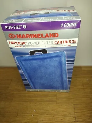 MarineLand Emperor Bio-Wheel Replacement Power Filter Cartridges 4-Count • $14.50