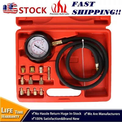 Test TU-11A Engine Oil Transmission Pressure Tester Gauge Diagnostic Service Kit • $29.59