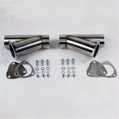High Performance Manual Exhaust Cutout Kit Stainless 7.6 Cm 306530D • $147.95