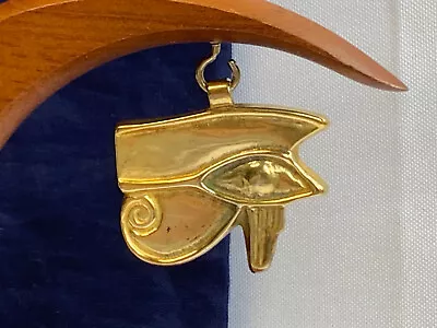 Sterling Silver Museum Of Modern Arts Eye Of Horus Slider Pendant 17.67g Jewelry • $39.95