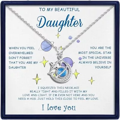 To My Daughter Necklace Daughter Father Necklace Daughter Gift From Dad • $21.32