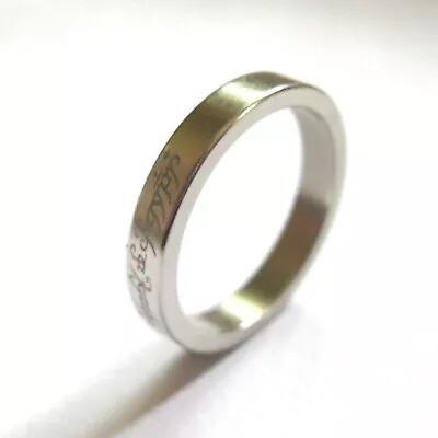 £8.67 • Buy Magnetic PK Ring Silver Color Metal 2 Cm Adult Ring Size 9.75 Magic Trick