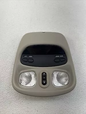 02-05 Dodge Ram Overhead Dome Map Lights W/ Sunroof Switch & Digital Display OEM • $99.99