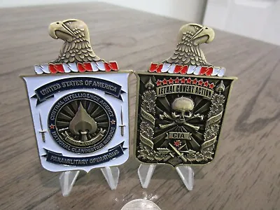 Central Intelligence Agency HUMINT Clandestine Paramilitary CIA Challenge Coin • $20.99