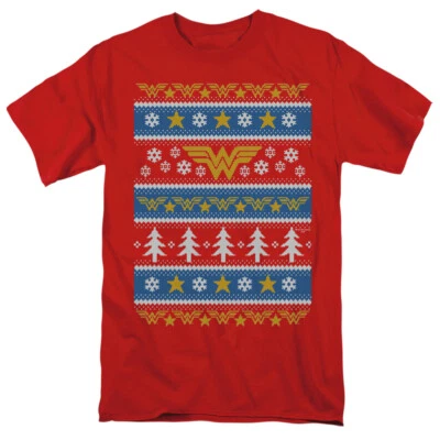 $33.39 • Buy Wonder Woman  Wonder Woman Christmas Sweater   T-Shirt - Through 5X