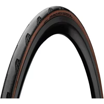 Continental Grand Prix 5000 S TR 700x28C Transparent Tubeless Tyre Black • $108.99