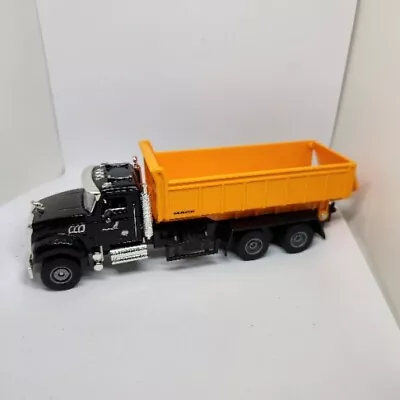 Mack Granite Toy Dump Truck 1:50 Scale Diecast Metal Plastic 7.5   • $13