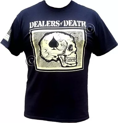 DEATH CARD Vietnam  Dealers Of Death T Shirt BLK S-3X SPEC OPS SEALS AIR CAVALRY • $24.99