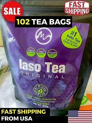 INSTANT IASO TEA - 102 SACHETS - Detox For Weight Loss - FAST SHIPPING FROM USA✔ • $29.99