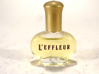 Vintage L'EFFLEUR By Coty Perfume Cologne 1/8oz Full Bottle Mini • $20
