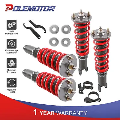 Front+Rear Coilovers For Honda Civic LX HX EX DX CX EJ1 EJ3 EK2 EK3 EK4 EK5 EK6 • $179.81