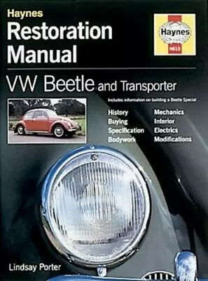 VW Beetle & Transporter: Restoration Manual • $12.36