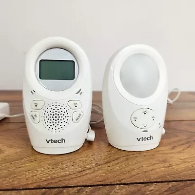 VTech DM1211 Enhanced Digital Audio Baby Monitor - White • $12.99