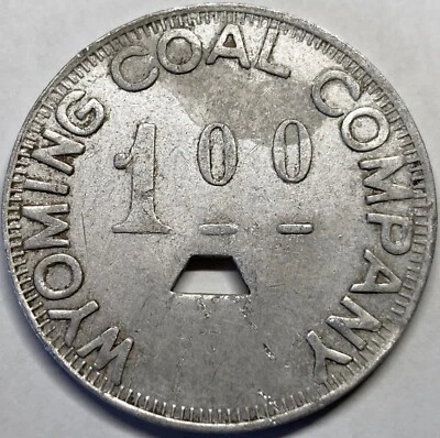 $4.95 • Buy Trade Token ~ Wyoming Coal Company ~ Wyco, W.va. ~ $1 In Merchandise