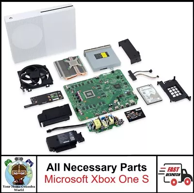 Microsoft Xbox One S / Slim All Necessary Replacement Internal Parts Official • £12.99