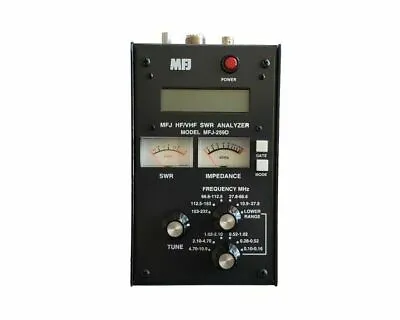 MFJ-259D HF/VHF (100-160KHz 280-520KHz 530KHz-230MHz) SWR Antenna Analyzer • $385