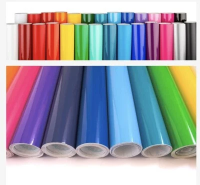 $4 • Buy Permanent Outdoor Adhesive Vinyl Roll 30cm X 1m For Cricut / Silhouette